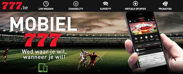 Bet777 Mobiel website