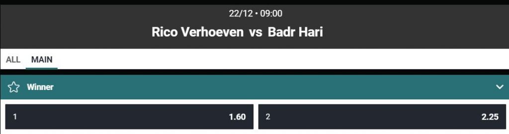 Quoteringen voor Rico Verhoeven - Badr Hari