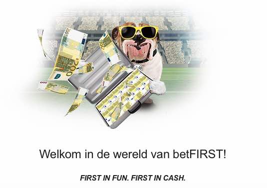 Maak een account aan bij BetFIRST!