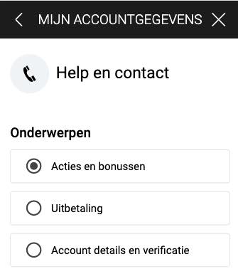 Bwin klantenservice contact opnemen kan zo