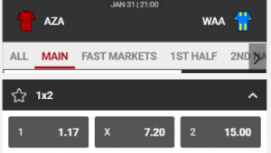 AZ RKC odds eredivise