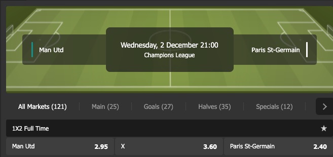 Manchester United - Paris Saint Germain