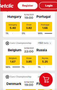 betclic mobiel wedden