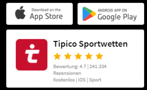 Tipico app stores