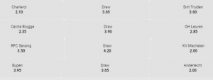 jupiler pro league programma 31-07-2021