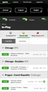 betway live wedden