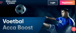 Voetbal Acca Boost Holland Casino