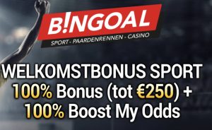 BinGoal welkomstbonus