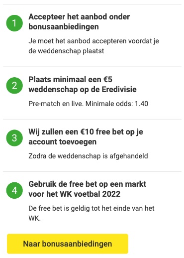 Unibet wk freebet 2 