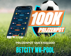 Betcity WK pool met 100.euro prijzenpot