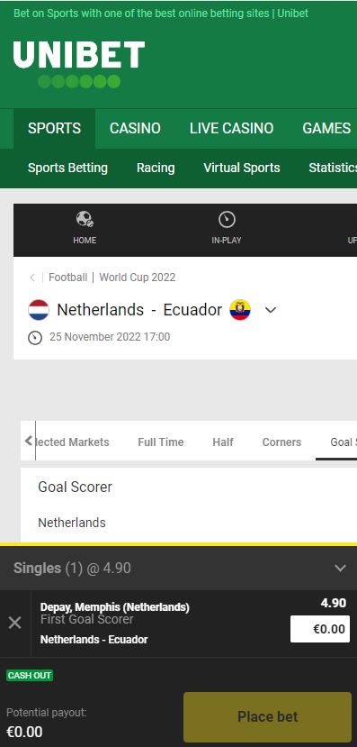 Wedtips Nederland - Ecuador