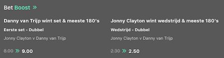 Bet365 WK Darts Bet Boost Clayton vs van Trijp