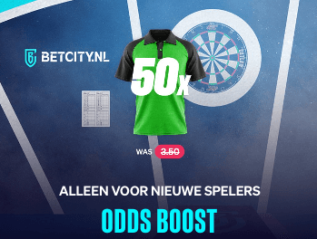 50x je inleg als Michael van Gerwen wereldkmapioen wordt