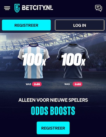 Betcity Boost Argentinië - Frankrijk