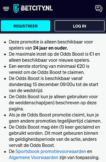 Promo Betcity ARG FRA