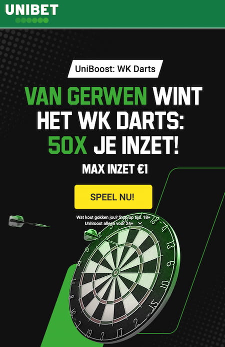 Unibet Odds Boost WK Darts 2023