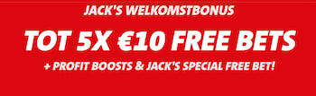 Jacks Casino welkomstbonus