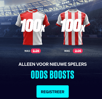 Betcity odds Boost 100x Feyenoord - PSV