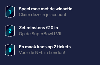 Betcity winactie Super Bowl 2023