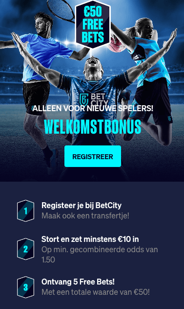 50 euro gratis weddenschappen Betcity